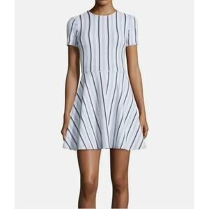 Opening Ceremony Clos Fit and Flare Skater Dress Striped Women's Size Large